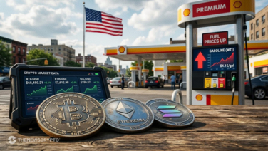 Crypto Market Shows Gains as US Diesel and Gasoline Prices Rise