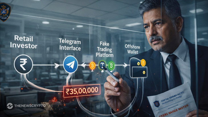 Crypto Fraudsters Targeted Vizagites, Duped them of ₹35 lakhs