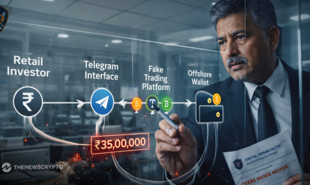 Crypto Fraudsters Targeted Vizagites, Duped them of ₹35 lakhs