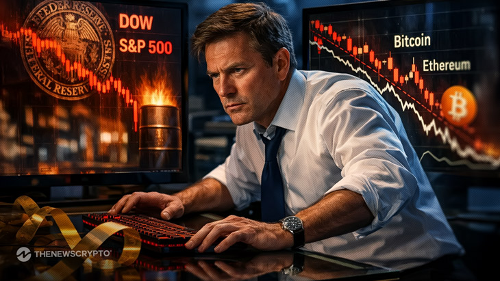 Crypto Market and Wall Street End Sharply Lower with Steady US Fed Rate