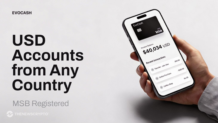EvoCash Launches USD-Denominated Accounts with Real-Time Crypto-to-Fiat Conversion