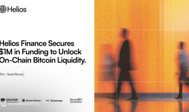 Helios Finance Secures $1M in Funding to Unlock On-Chain Bitcoin Liquidity