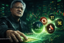 Huang Reinforces Nvidia's Role, Pushing AI Cryptocurrencies upwards