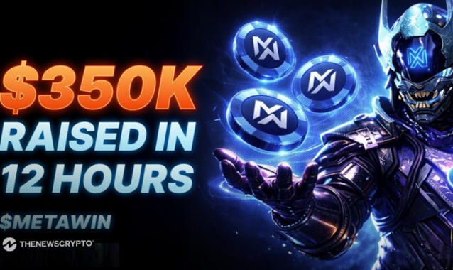 $METAWIN Presale Raises $350,000 in Hours