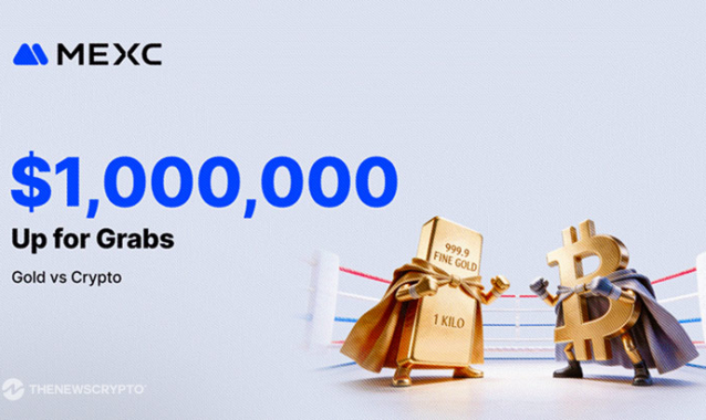 MEXC Launches Gold vs. Crypto Campaign: Zero-Fee Trading and $1M Prize Pool