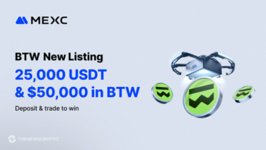 MEXC Lists Bitway (BTW) With $50,000 in BTW and 25,000 USDT Airdrop+ Rewards