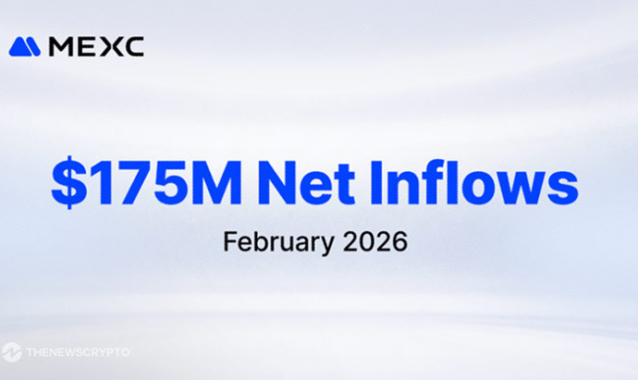 MEXC Records $175M Net Inflows in February, Ranking 4th Among Global CEXs