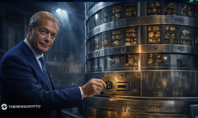 Reform UK Leader Nigel Farage Takes a Stake in Bitcoin Reserve Business