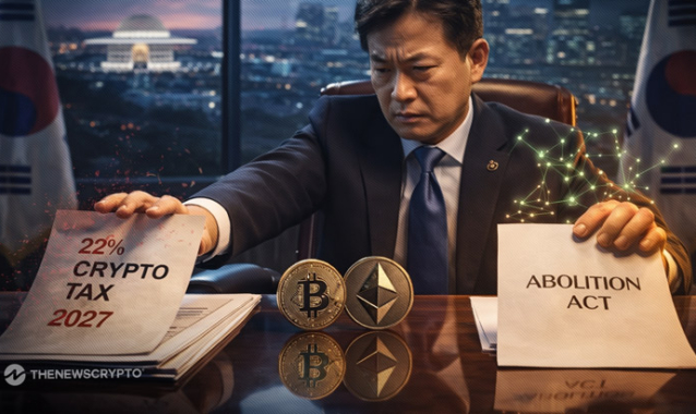 South Korea’s Opposition Party Pushes to Scrap 22% Crypto Tax Set for 2027