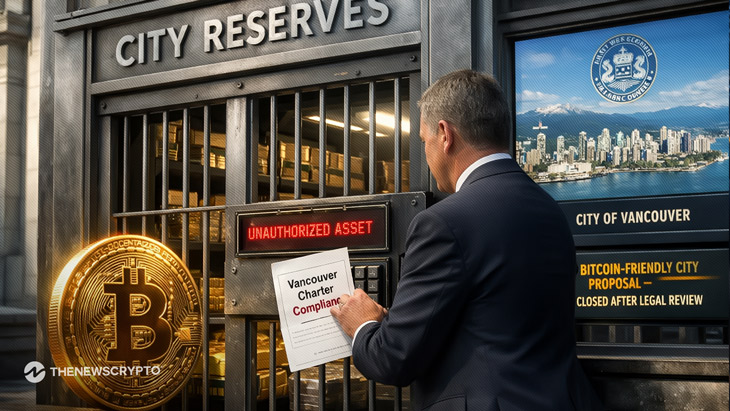 Vancouver Moves to Close Bitcoin Reserve Proposal After Legal Review