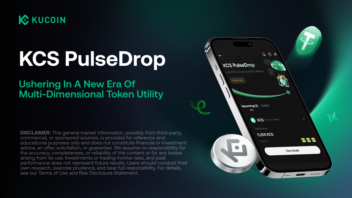 KuCoin Introduces KCS PulseDrop to Turn User Activity Into Crypto Rewards