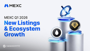 MEXC Reports 246% TradFi Volume Surge and 399 New Listings in Q1 2026