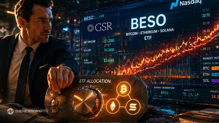GSR Launches Multi-Asset Crypto ETF With Staking Yields
