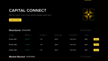 Binance Relaunches Capital Connect with Portfolio Accounts Integration