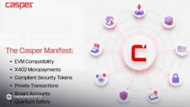Casper Network Publishes the Casper Manifest, a Multi-Year Roadmap to Power Regulated Real-World Assets and the Machine Economy