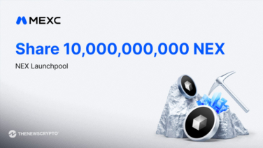 MEXC Launches NEX Launchpool With 10 Billion Tokens in Airdrop Rewards