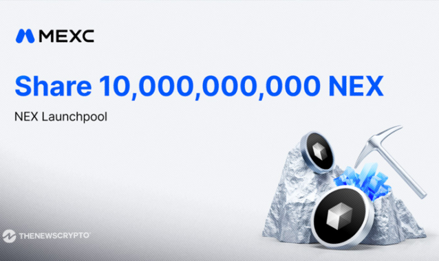 MEXC Launches NEX Launchpool With 10 Billion Tokens in Airdrop Rewards