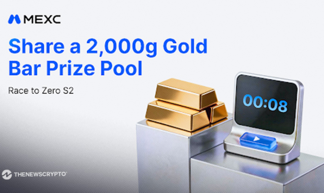 MEXC Launches Race to Zero Season 2 With a 2,000g Gold Bar Prize Pool