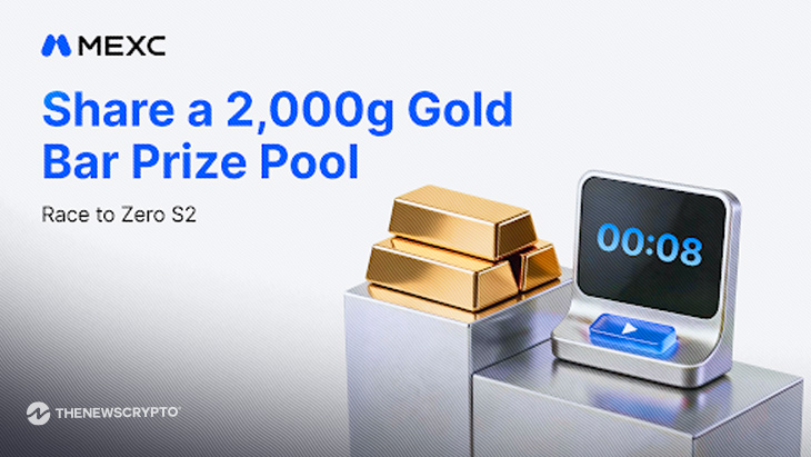 MEXC Launches Race to Zero Season 2 With a 2,000g Gold Bar Prize Pool