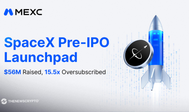 MEXC SPACEX(PRE) Launchpad Subscriptions Surpass $56 million, With the Offering Oversubscribed by Up to 15.5x