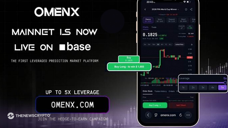 OmenX Launches Mainnet as the First Live Leveraged Prediction Market Platform