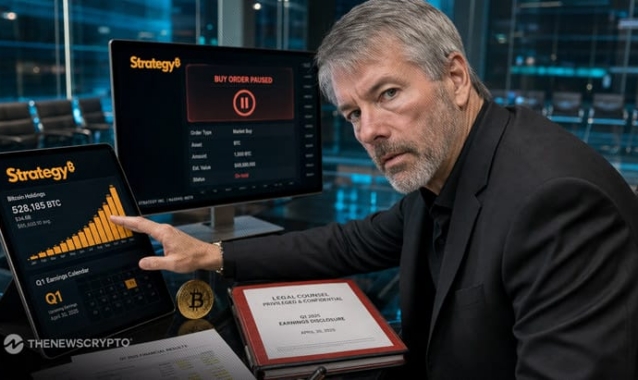 Strategy Pauses Bitcoin Buying Ahead of Q1 Earnings