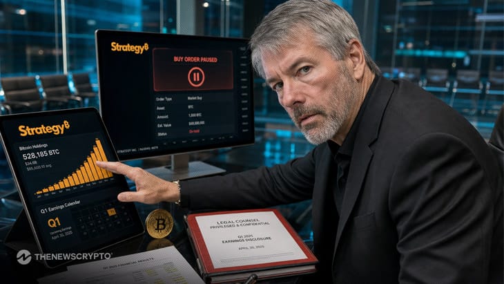Strategy Pauses Bitcoin Buying Ahead of Q1 Earnings