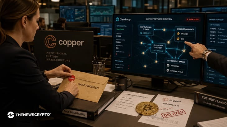 Crypto Custodian Copper Explores $500M Sale With Cantor Fitzgerald Support