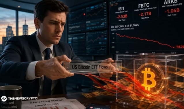 US Spot Bitcoin ETFs Near Yearly Outflow Territory