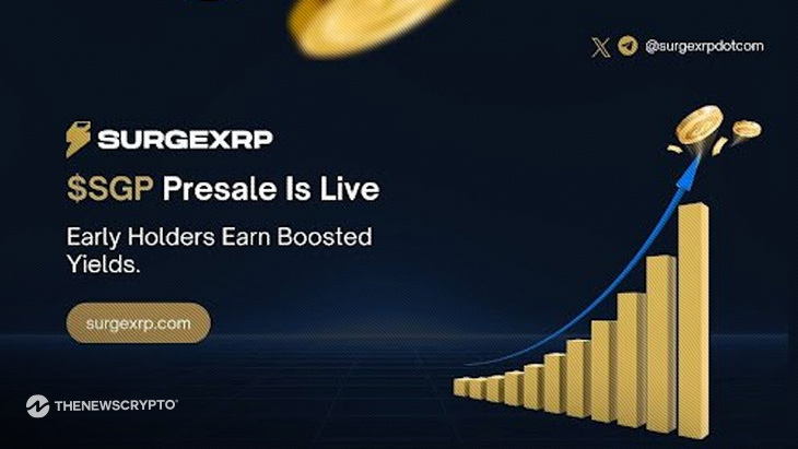 XRP News: SurgeXRP $SGP Presale Gains Early Momentum As Nearly 5% Of Softcap Fills Within Hours