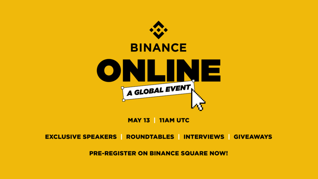 Binance Announces Global 'Binance Online' Event with Star-Studded Crypto Lineup