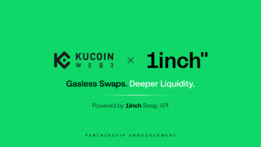 KuCoin Wallet Boosts RWA Swaps With 1inch Integration