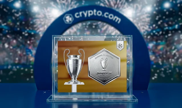 Crypto.com and Topps Turn UEFA Champions League Match Coin Into One-of-a-Kind Collectible