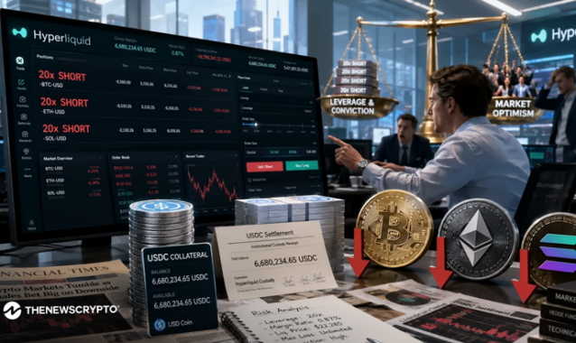 A Whale is Betting Big Against Crypto: Will BTC, ETH, and SOL Face Fresh Pressure?