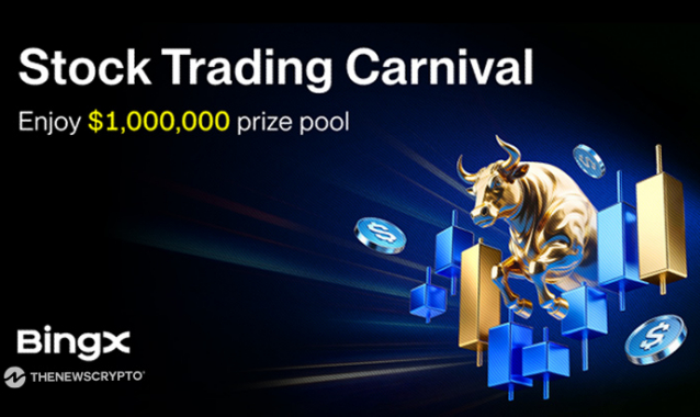 BingX Launches $1 Million Stock Trading Carnival, Expanding Access to Global Stock Markets