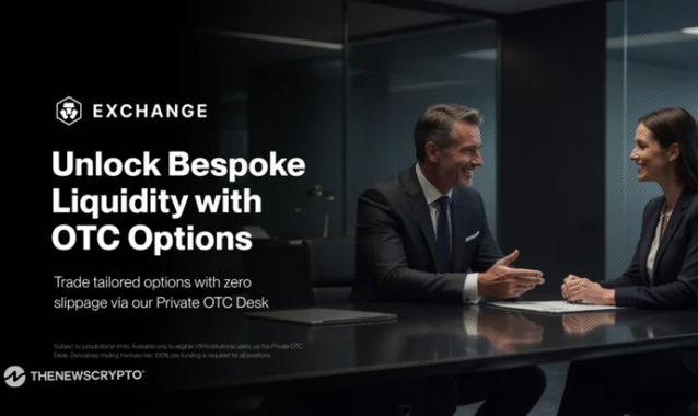 Crypto.com Launches Fully Funded OTC Options for Institutional Traders