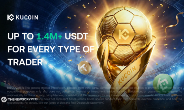 KuCoin Launches Crypto Cup With 1.4M USDT Prize Pool