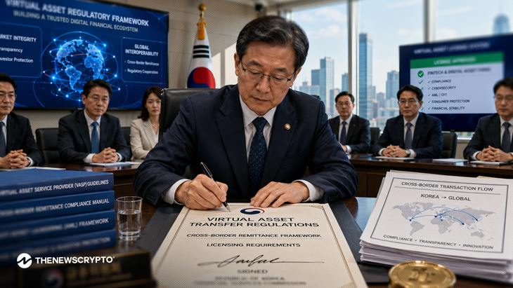 South Korea Moves to Regulate Cross-Border Crypto Transfers Under New Framework
