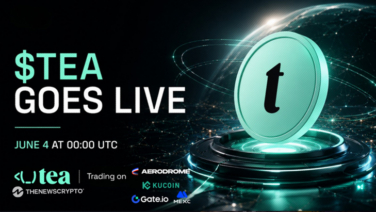 $TEA Goes Live June 4: tea Launches Mainnet With Trading on Aerodrome, MEXC, Gate, and KuCoin