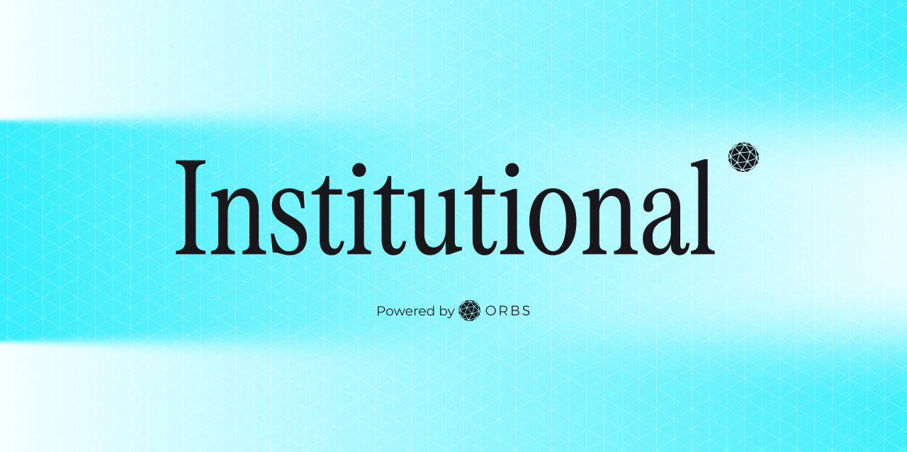 Orbs Launches Institutional DeFi Trading Infrastructure