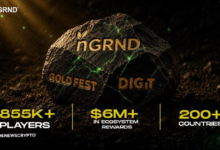 nGRND Gold Protocol Games Surpasses 855K Participants With $6M in Rewards Before Token Launch