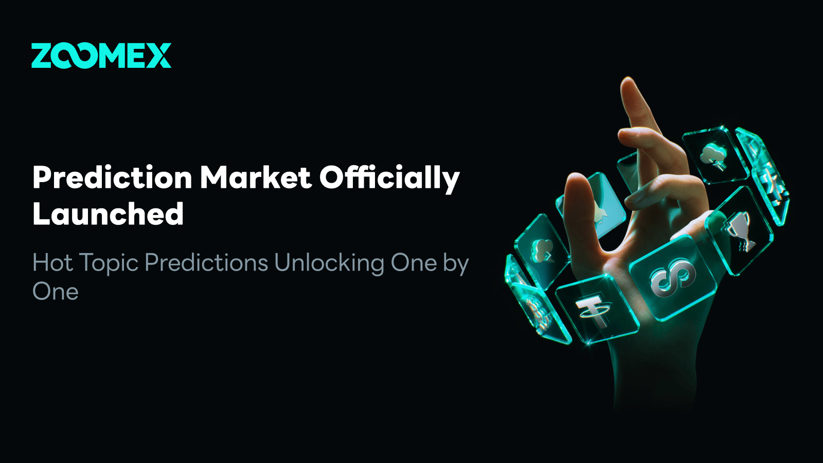 Zoomex Prediction Market Officially Launches: Participate in Global Trending Events With Crypto