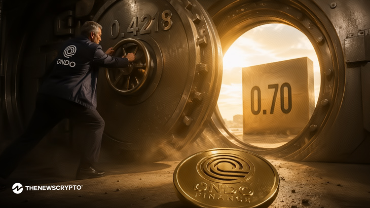 A High Target Is Set for ONDO: Can a Break Above $0.4218 Trigger a Run to $0.70?