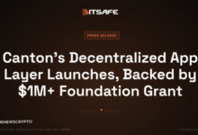 Canton’s Decentralized App Layer Launches, Backed by $1M+ Foundation Grant