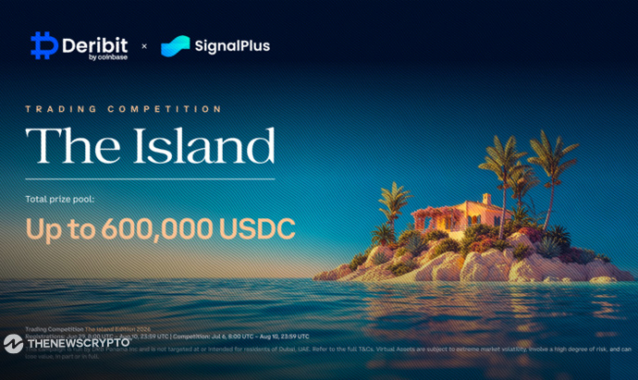Deribit and SignalPlus Launch The Island Trading Competition With Up to $600,000 USDC in Prizes