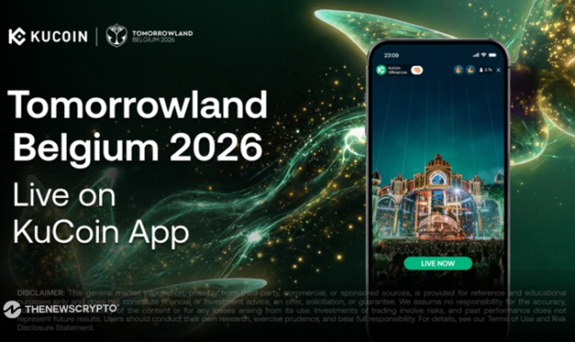 KuCoin Brings Official Tomorrowland Belgium 2026 Livestream to Its App