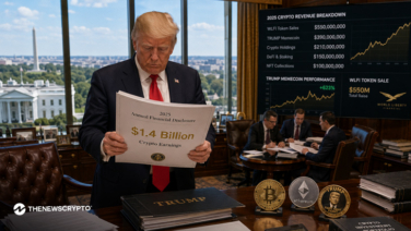 Trump Makes Over $1.4 Billion From Crypto in 2025 as Digital Assets Lead His Income