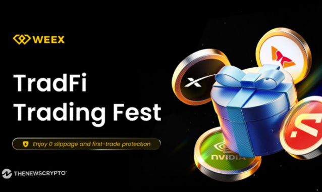 WEEX TradFi Trading Fest is Live: Trade Gold, Oil & Stocks With 0 Slippage and Win Free USDT