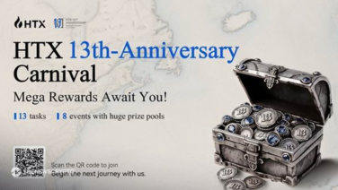 13 Future Gems, Million-Dollar Prize Pool: HTX Invites Global Community To Celebrate Its 13th Anniversary!