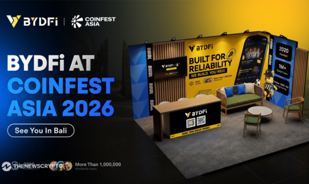 BYDFi Joins Coinfest Asia 2026, Connecting with Institutions, Builders and Traders in Bali